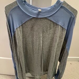 FP Movement Gray/Blue Tee